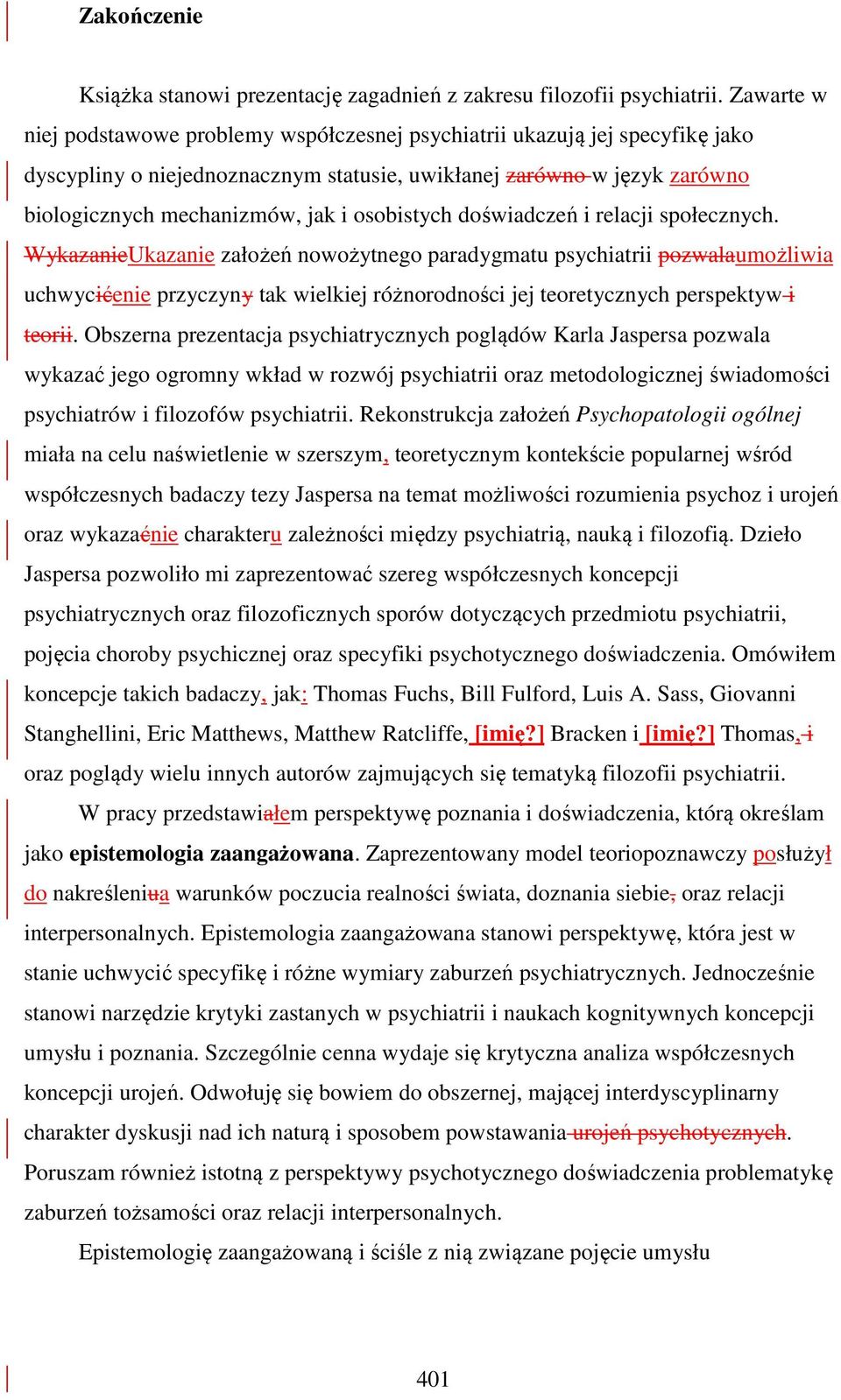 osobistych doświadczeń i relacji społecznych.