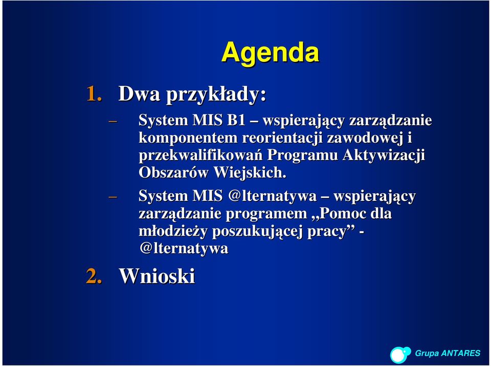 Aktywizacji Obszarów Wiejskich.