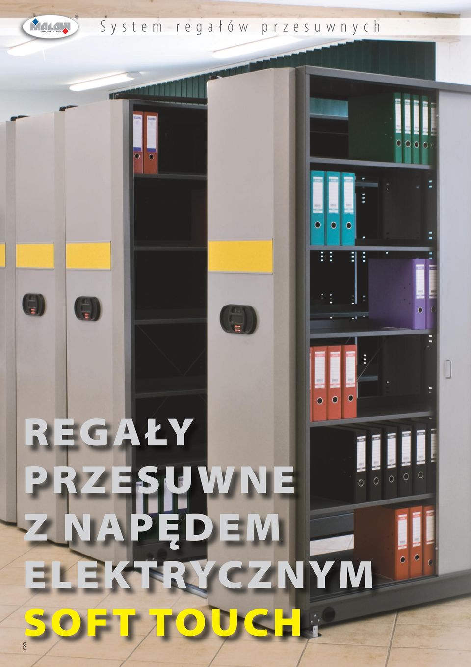 REGAŁY PRZESUWNE Z