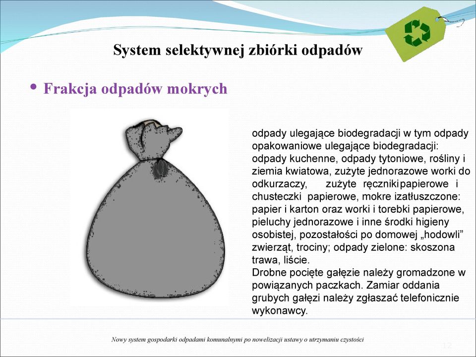 papier i karton oraz worki i torebki papierowe, pieluchy jednorazowe i inne srodki higieny osobistej, pozostałosci po domowej hodowli zwierzat, trociny; odpady