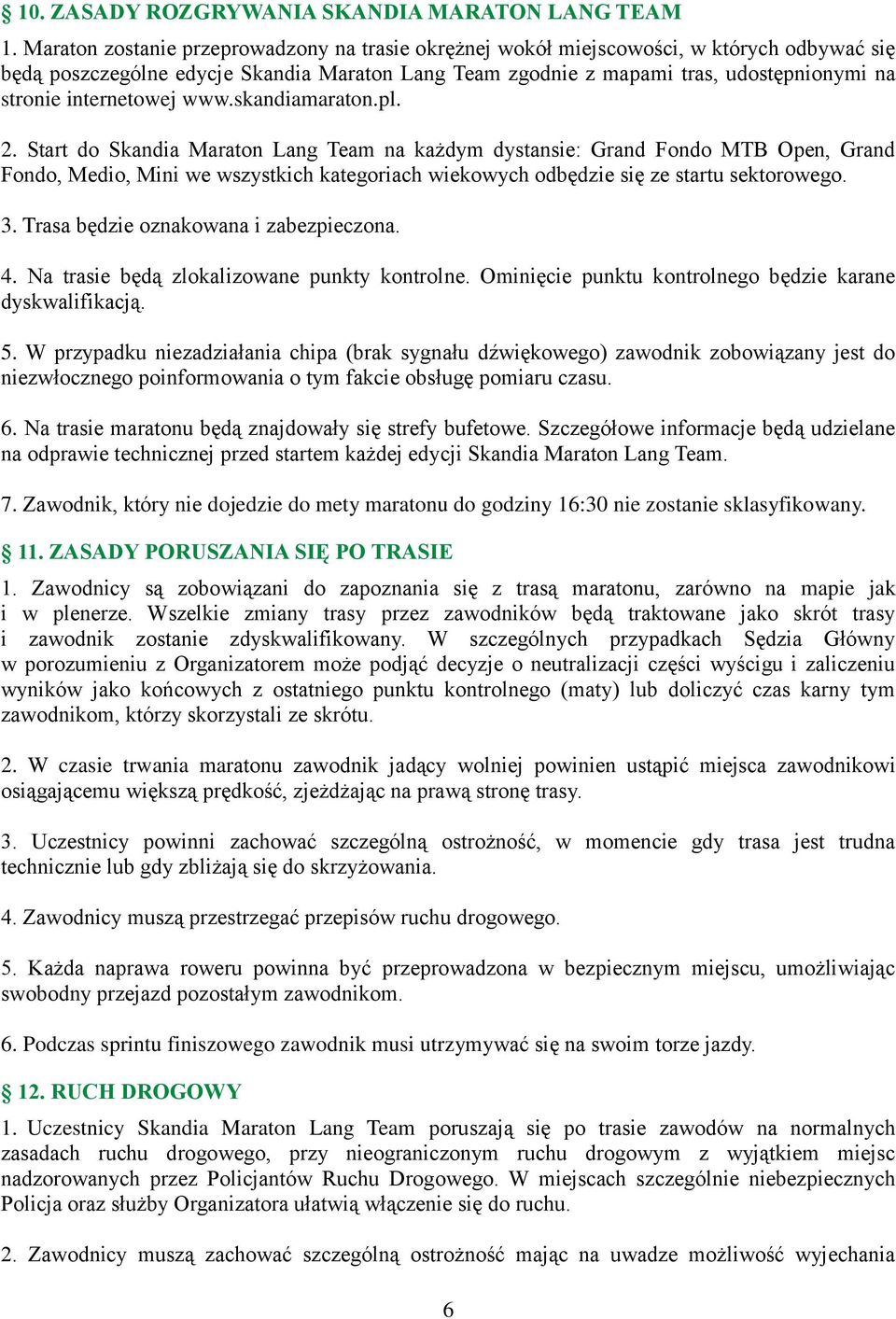 internetowej www.skandiamaraton.pl. 2.