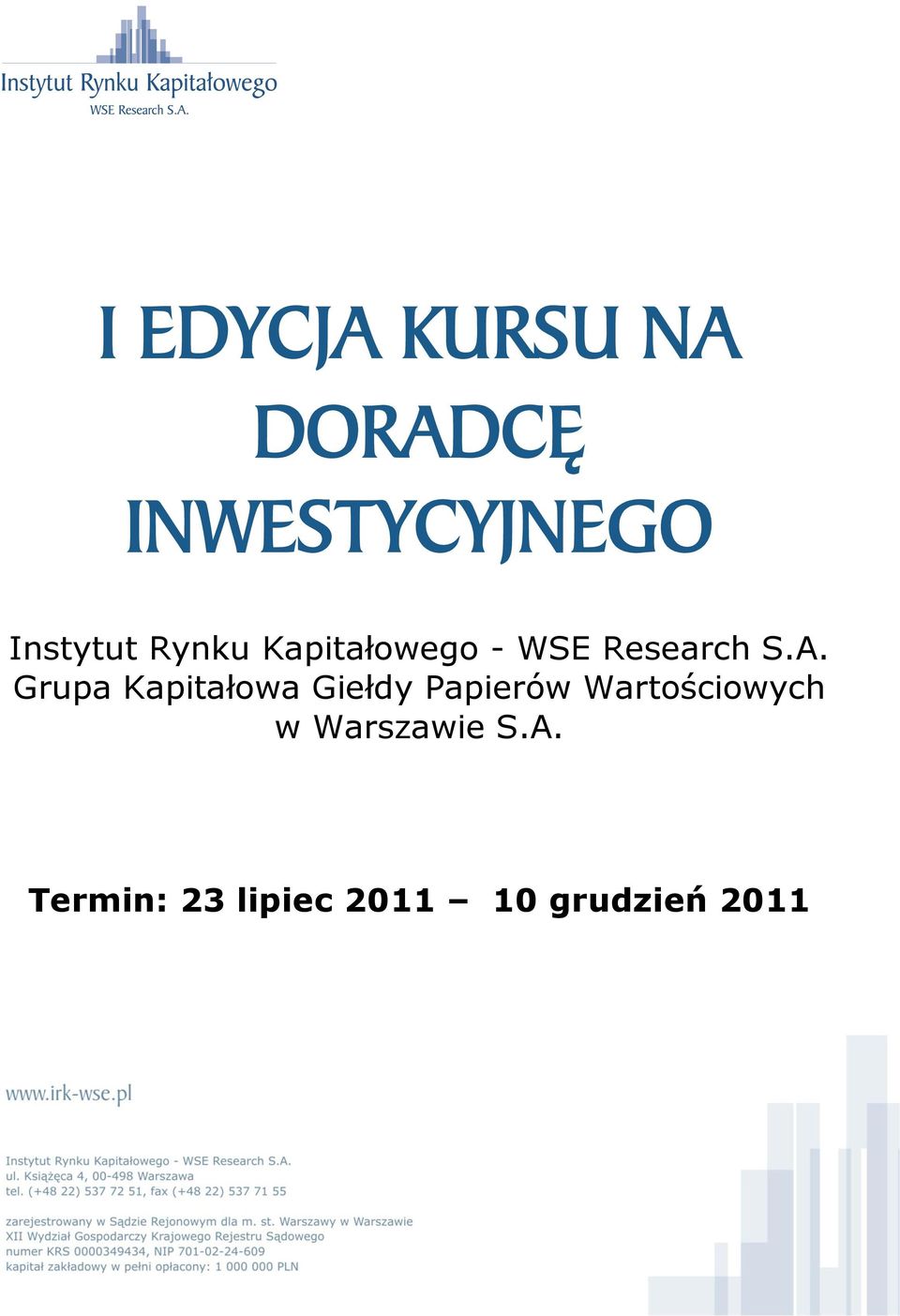 Grupa Kapitałowa Giełdy Papierów Wartościowych