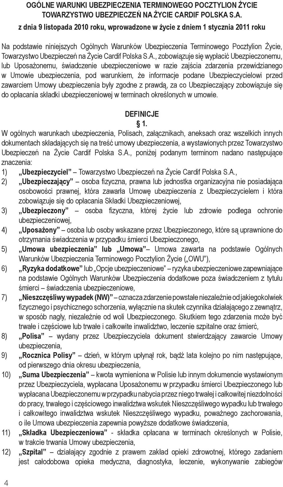 TERMINOWEGO POCZTYLION ŻYCIE TOWAR