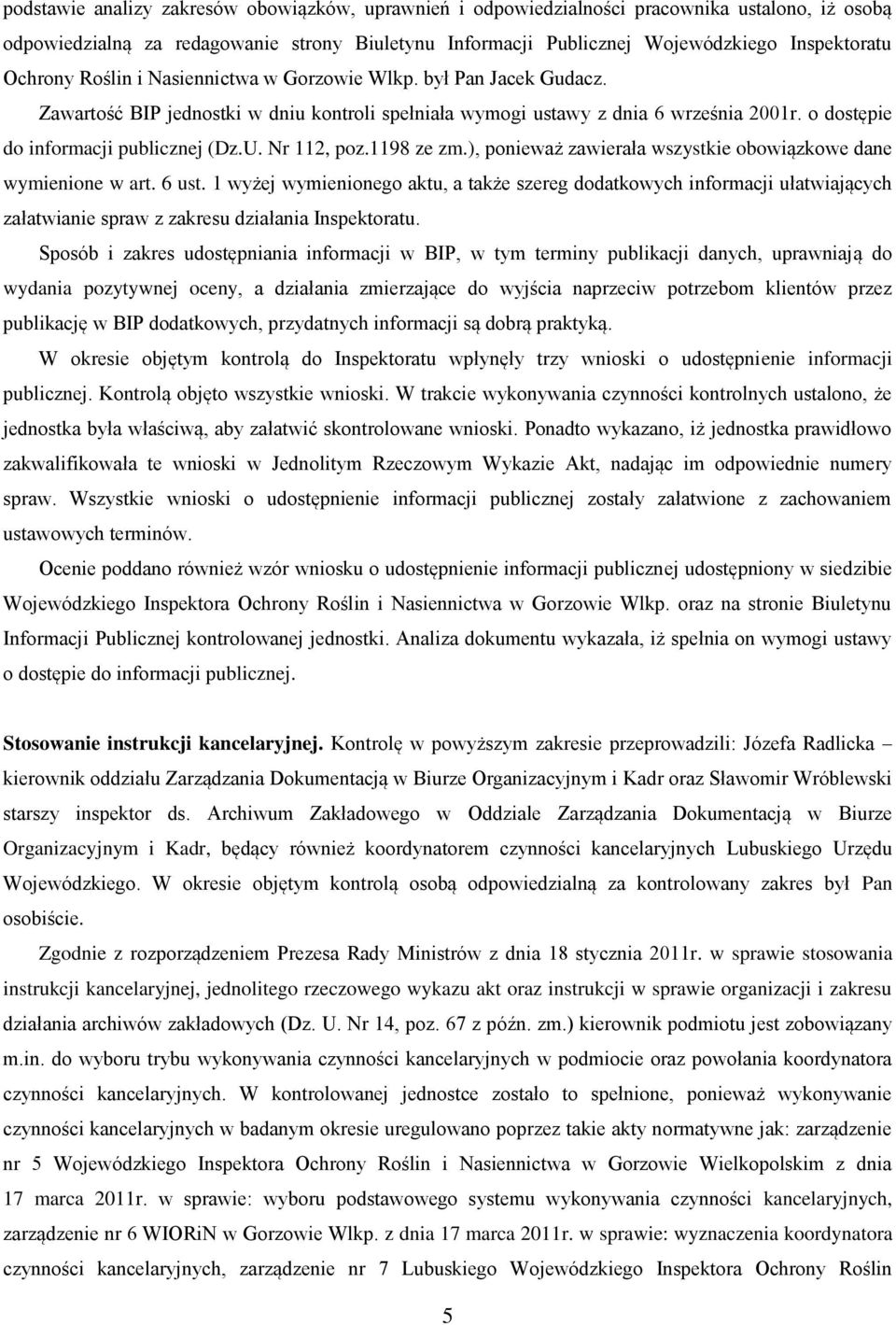 Nr 112, poz.1198 ze zm.), ponieważ zawierała wszystkie obowiązkowe dane wymienione w art. 6 ust.