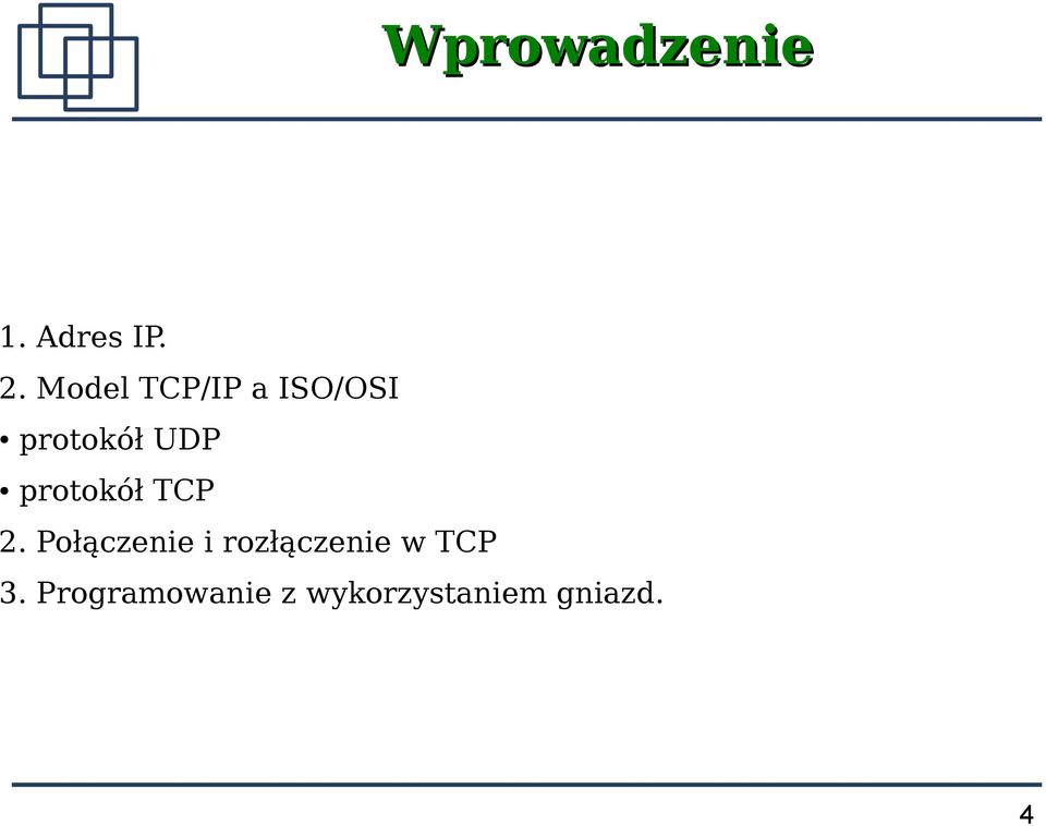 protokół TCP 2.