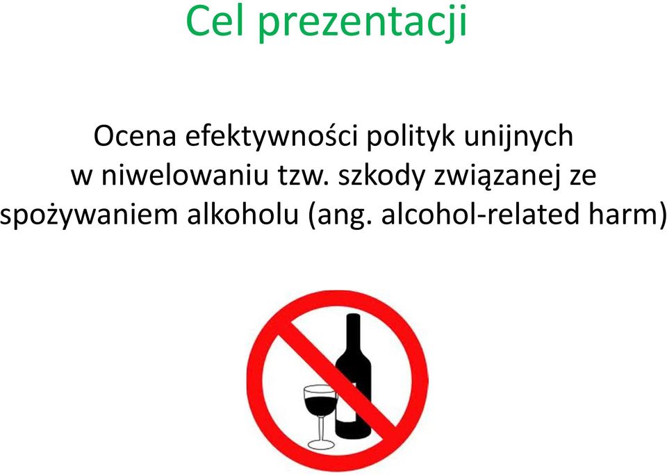 szkody związanej ze spożywaniem