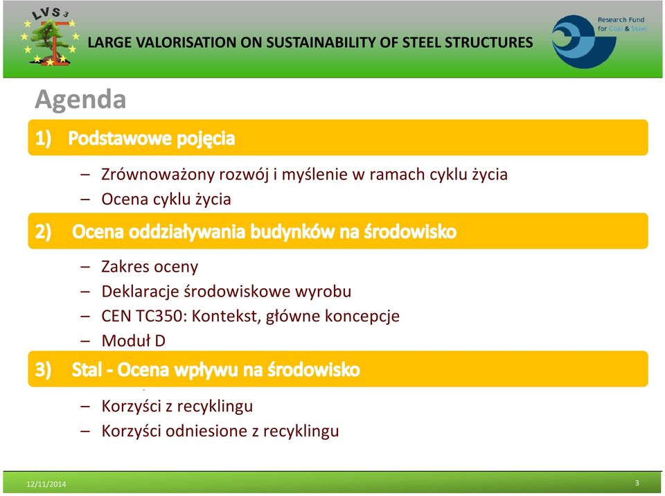 CEN TC350: Kontekst, główne koncepcje Moduł D The cycle of