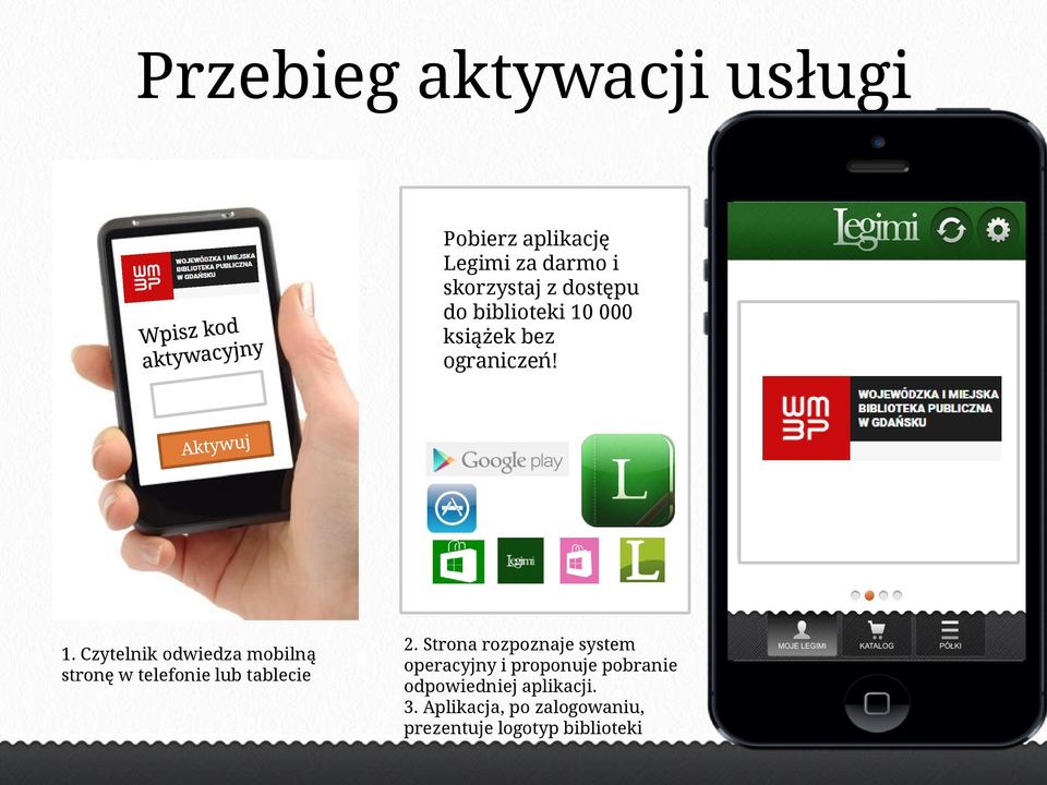 Strona rozpoznaje system operacyjny i proponuje pobranie odpowiedniej aplikacji. 3.