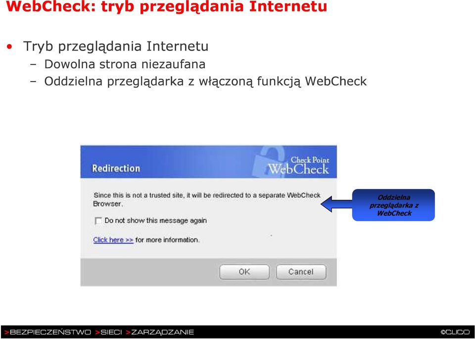 niezaufana Oddzielna przeglądarka z