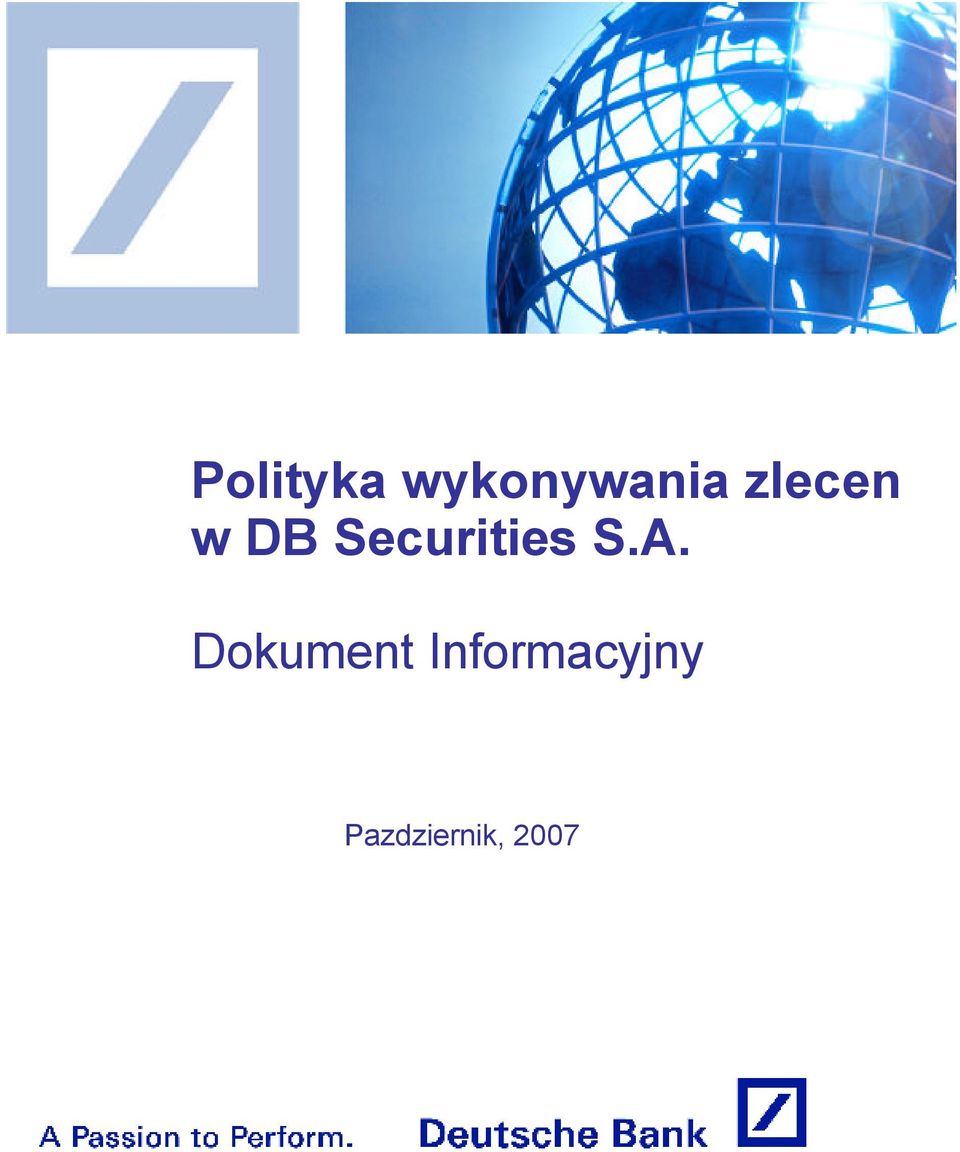 Securities S.A.
