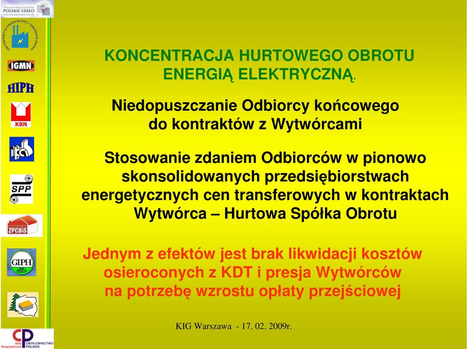 pionowo skonsolidowanych przedsiębiorstwach energetycznych cen transferowych w kontraktach