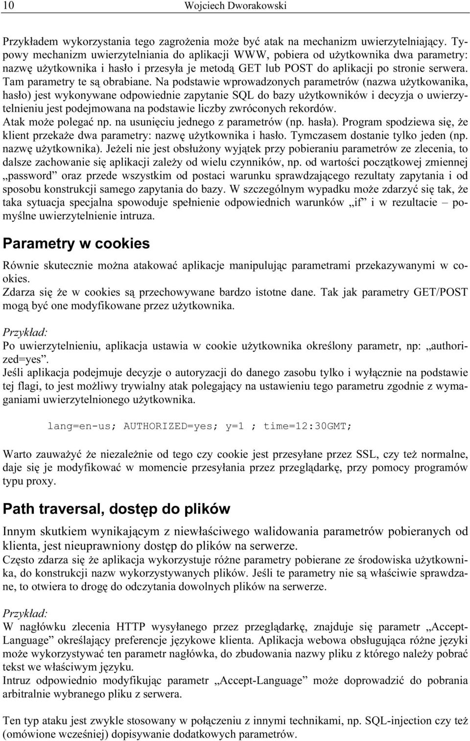 Tam parametry te są obrabiane.