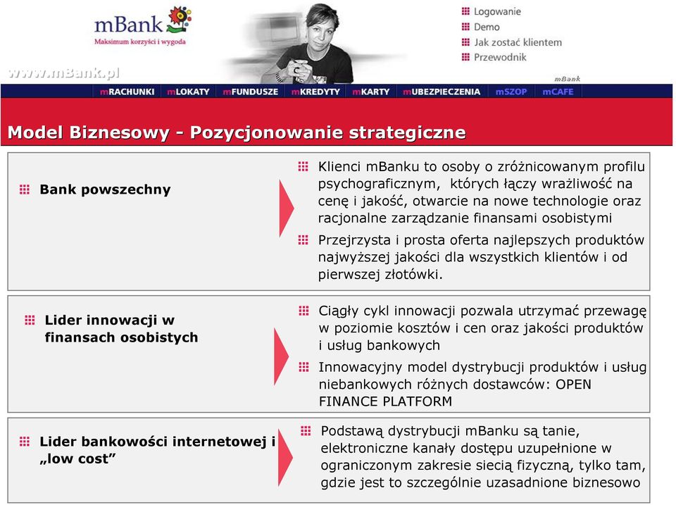 jakości dla wszystkich klientów i od pierwszej złotówki.