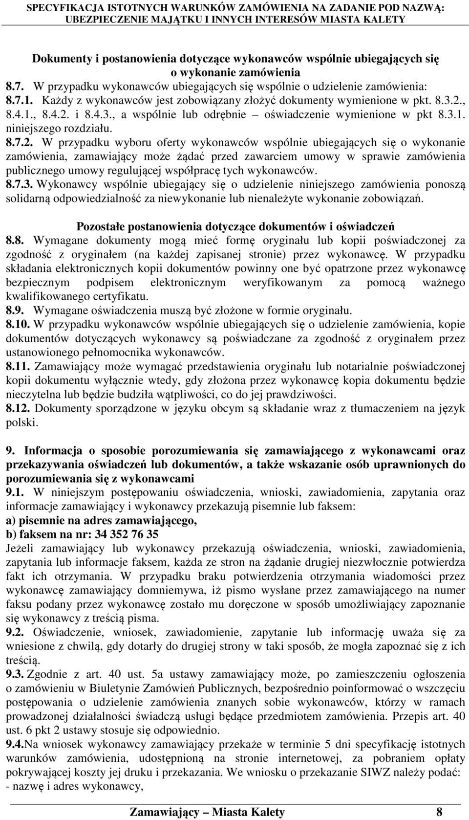 , 8.4.1., 8.4.2.