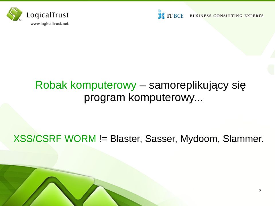 komputerowy... XSS/CSRF WORM!