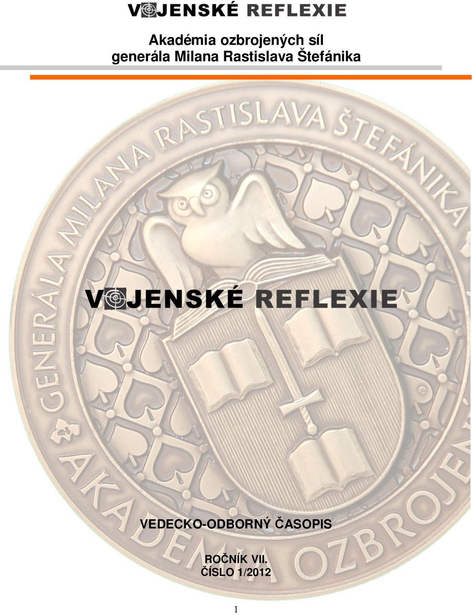Štefánika VEDECKO-ODBORNÝ