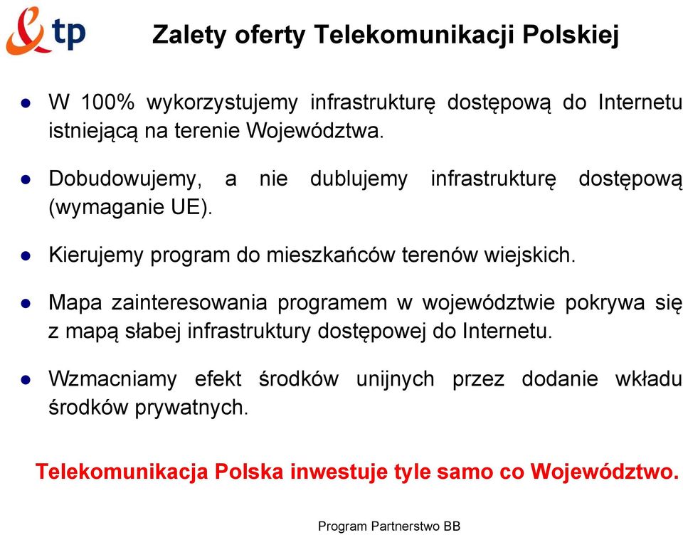 Kierujemy program do mieszkańców terenów wiejskich.