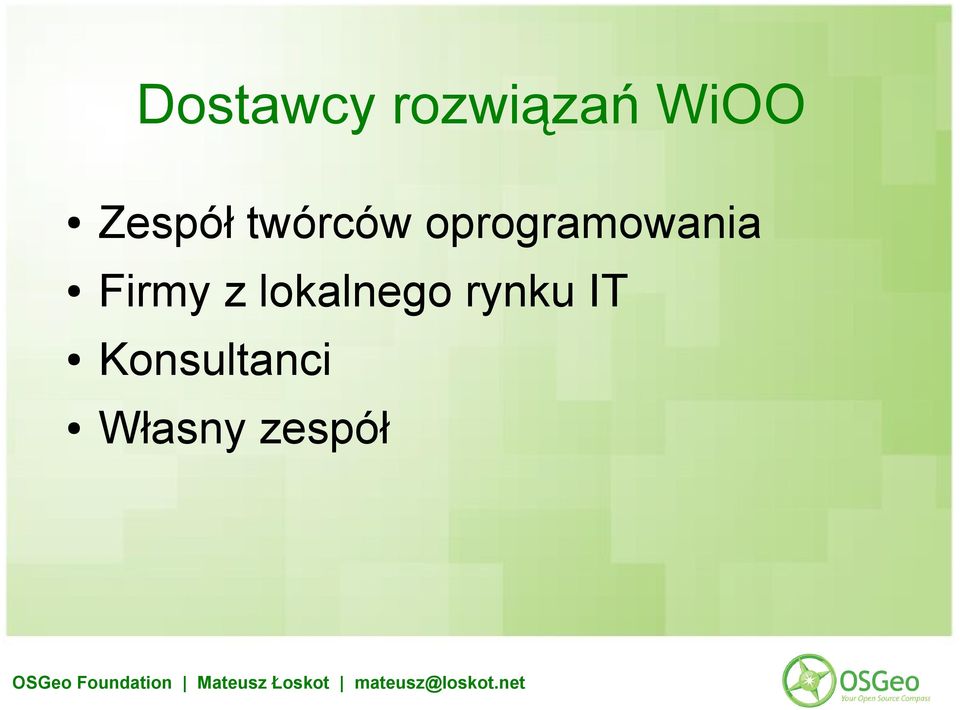 oprogramowania Firmy z