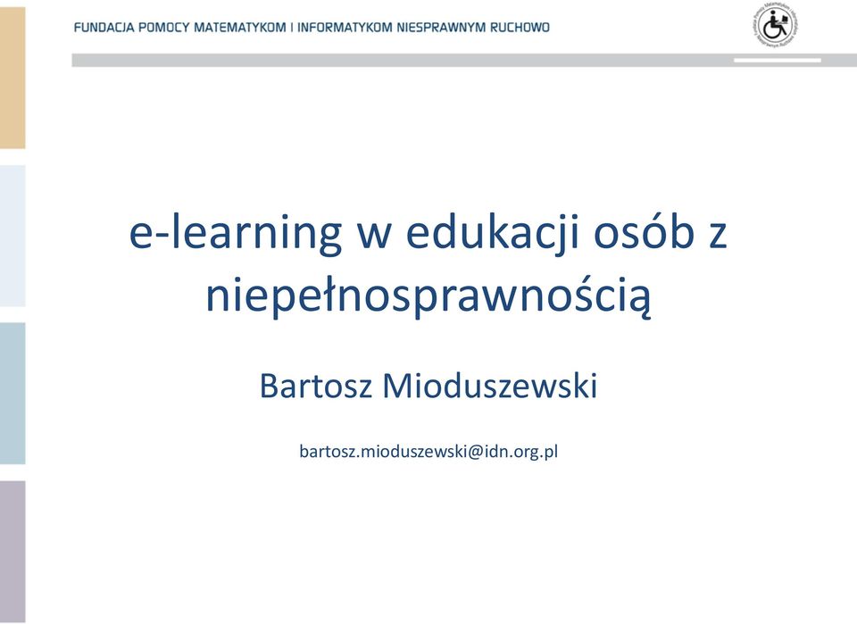niepełnosprawnością