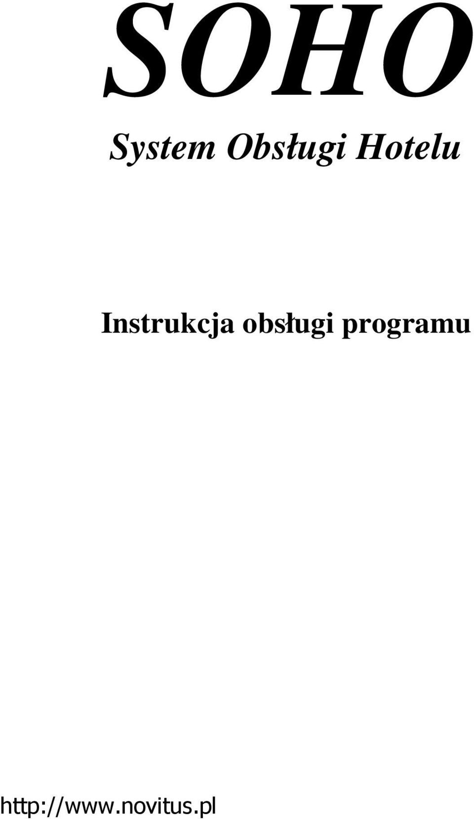 Instrukcja obsługi