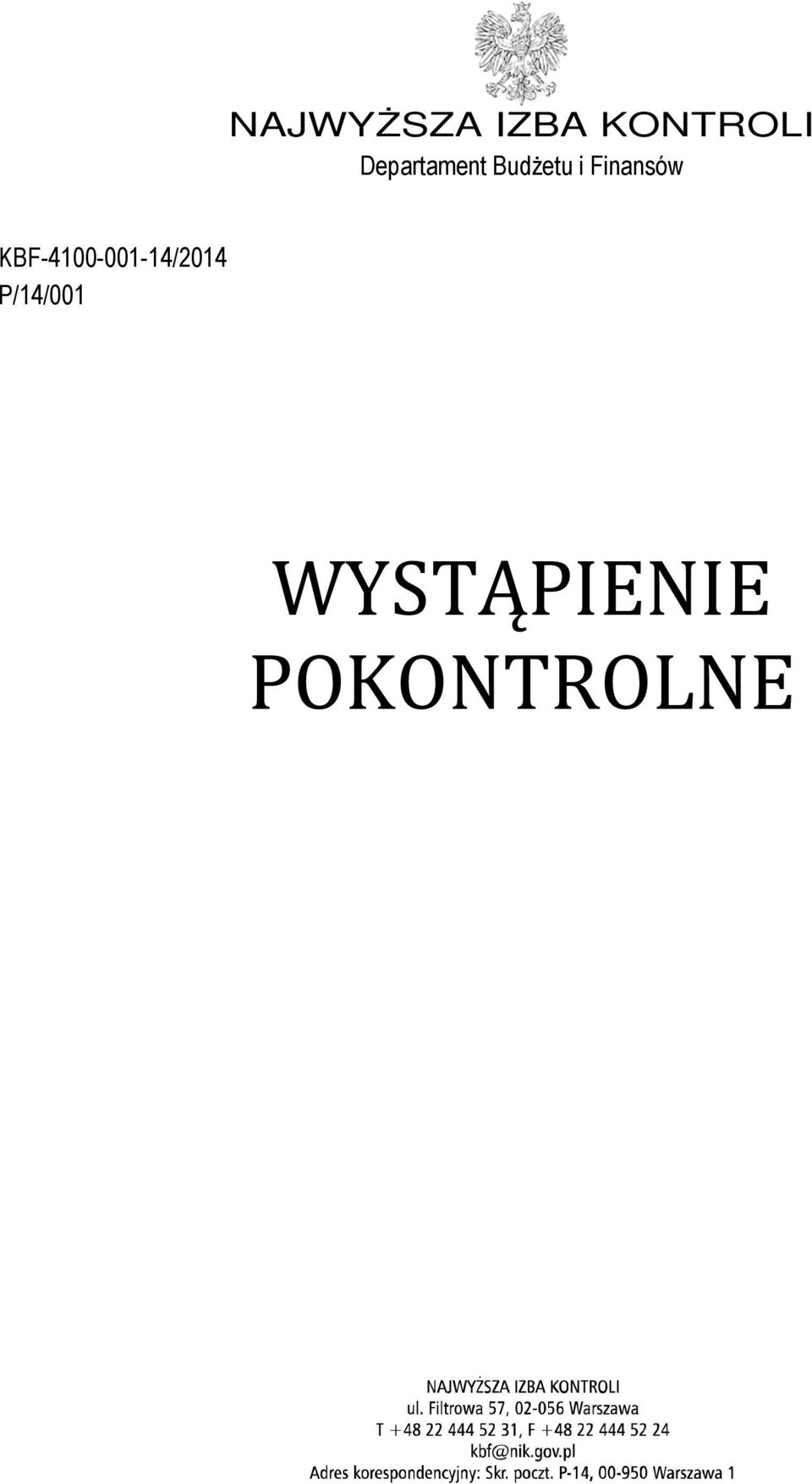 Finansów