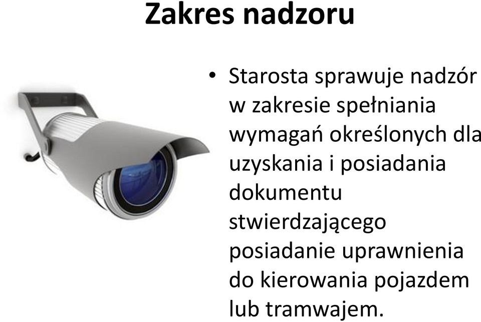 uzyskania i posiadania dokumentu stwierdzającego