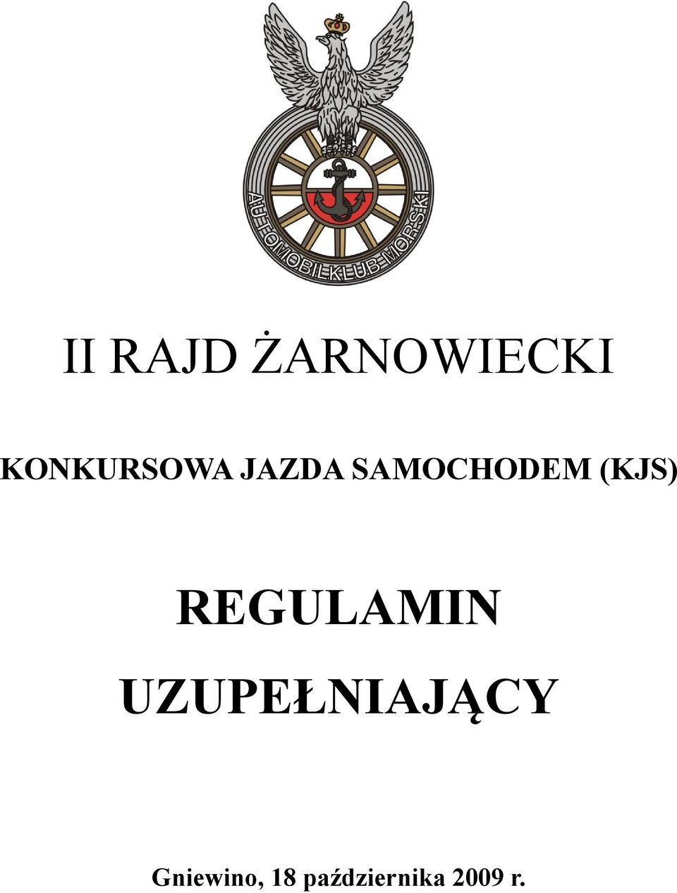 (KJS) REGULAMIN