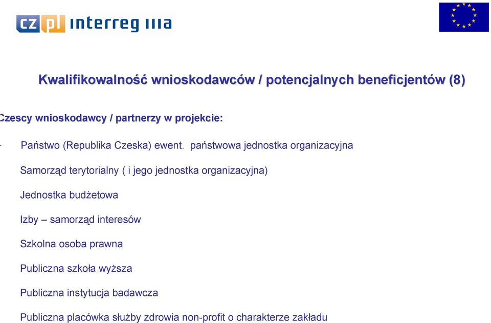 państwowa jednostka organizacyjna Samorząd terytorialny ( i jego jednostka organizacyjna) Jednostka