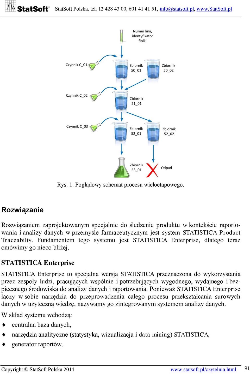 Fundamentem tego systemu jest STATISTICA Enterprise, dlatego teraz omówimy go nieco bliżej.