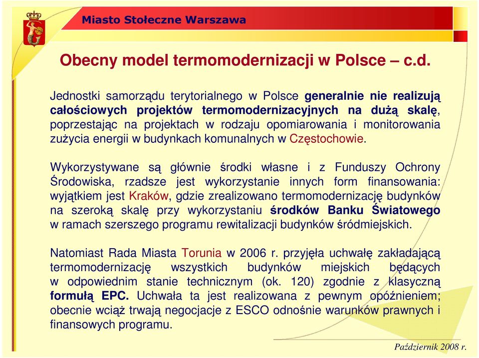 rnizacji w Polsce c.d.