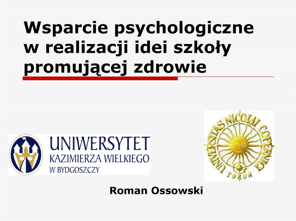 realizacji idei