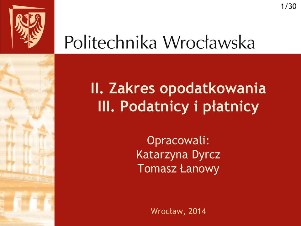 Podatnicy i płatnicy