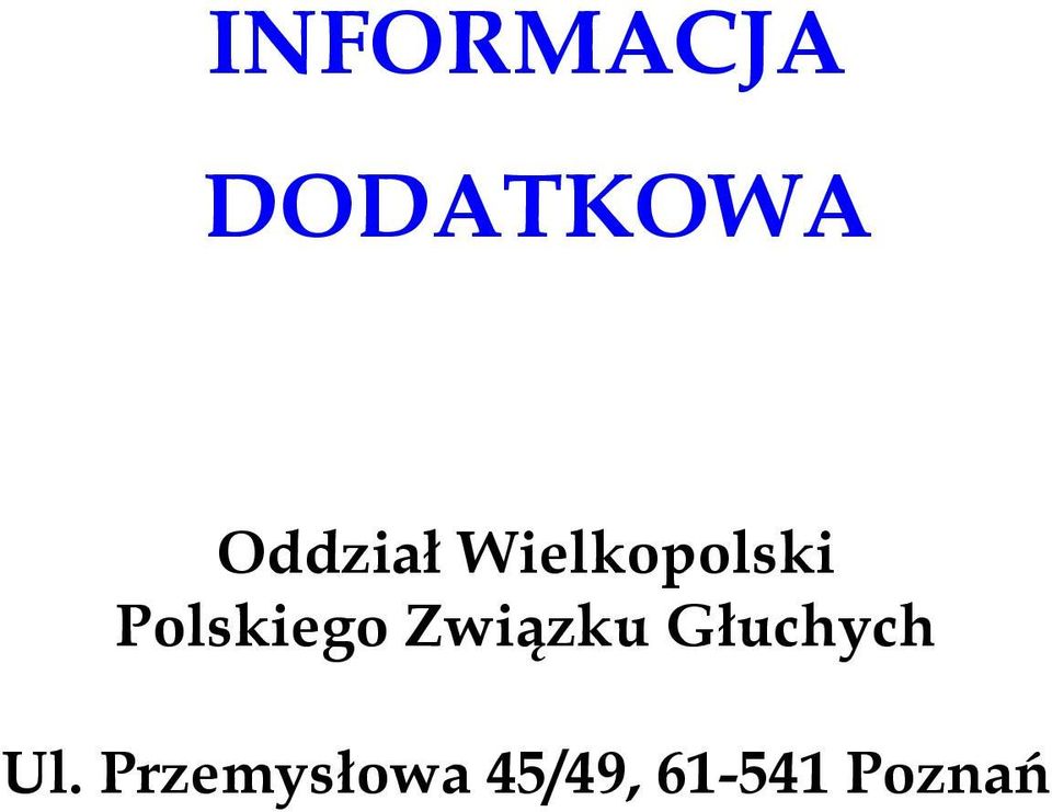 Polskiego Związku Głuchych