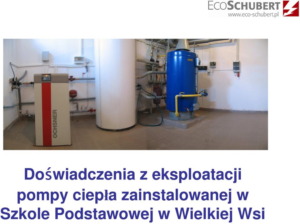 ciepła zainstalowanej