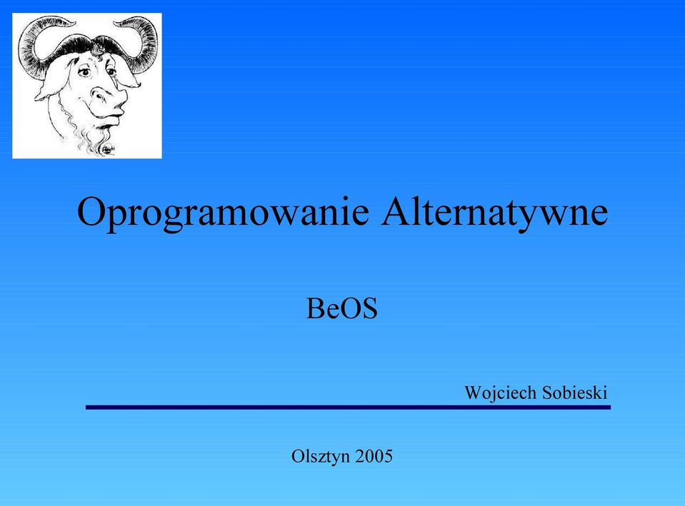 BeOS Wojciech