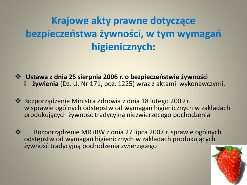 Rozporządzenie Ministra Zdrowia z dnia 18 lutego 2009 r.