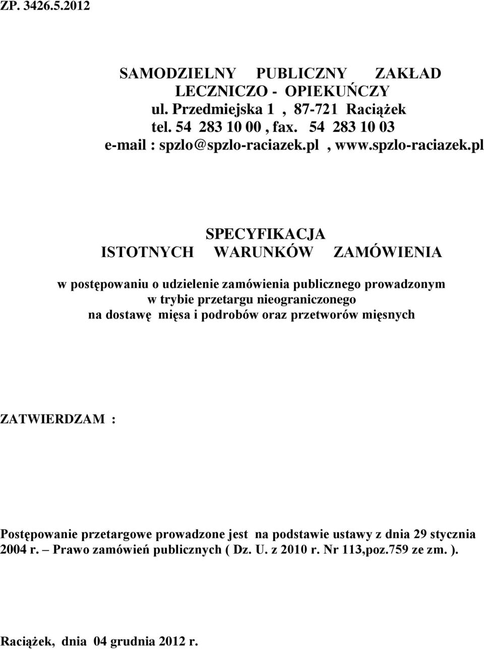 pl, www.spzlo-raciazek.