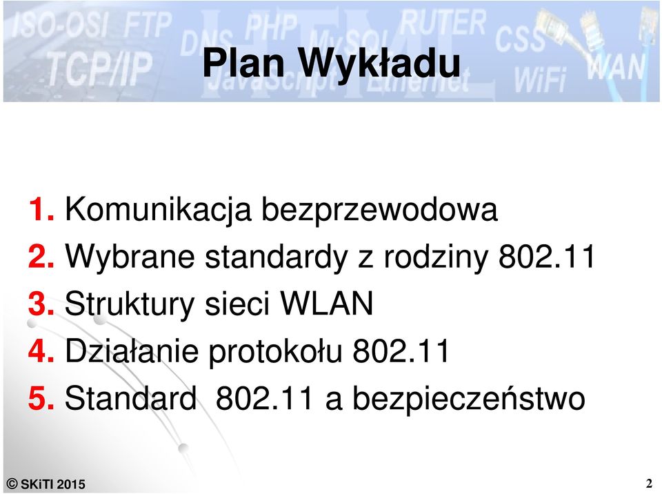 Struktury sieci WLAN 4.