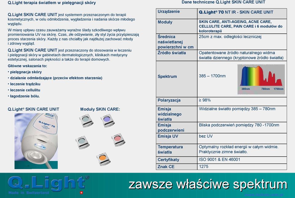 W miarę upływu czasu zauważamy wyraźne ślady szkodliwego wpływu promieniowania UV na skórę. Czas, złe odżywianie, zły styl życia przyśpieszają proces starzenia skóry.