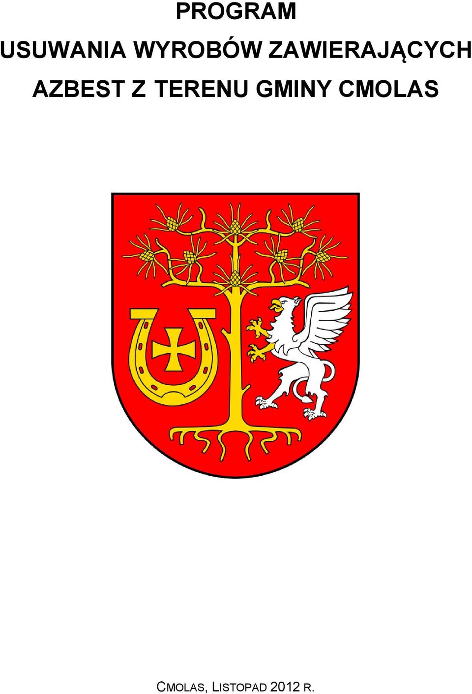 AZBEST Z TERENU GMINY