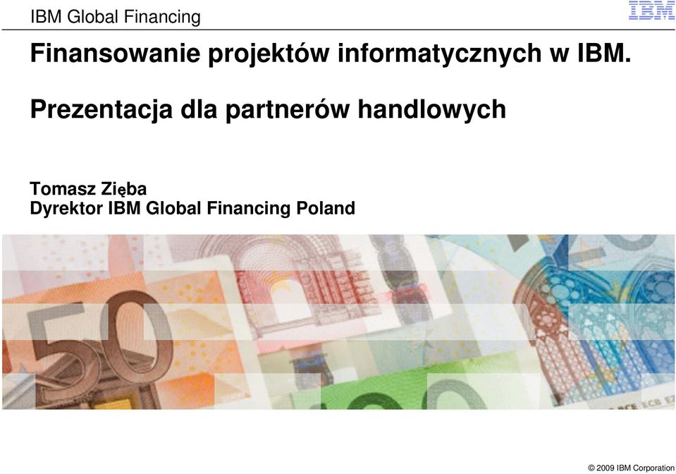 Prezentacja dla partnerów