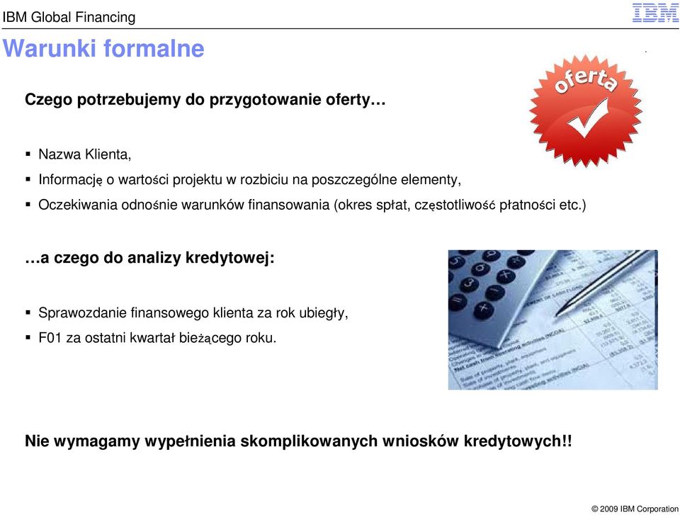 częstotliwość płatności etc.