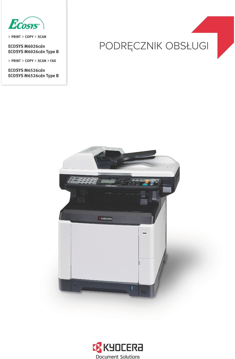 PRINT q COPY q SCAN q FAX ECOSYS