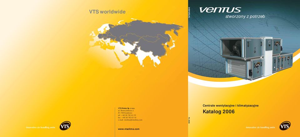 +48 58 782 63 10 e-mail: vtsclima@vtsclima.