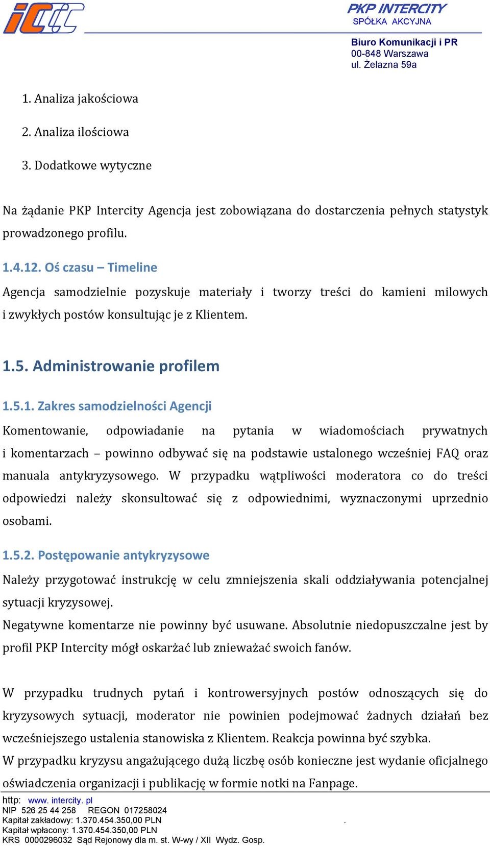 5. Administrowanie profilem 1.