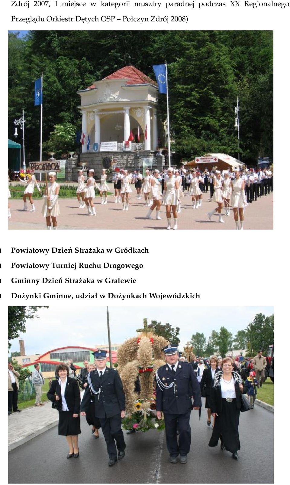 Powiatowy Dzień Strażaka w Gródkach Powiatowy Turniej Ruchu