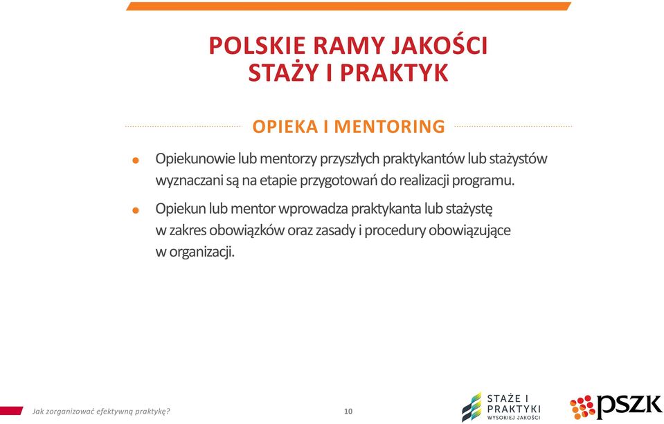 realizacji programu.