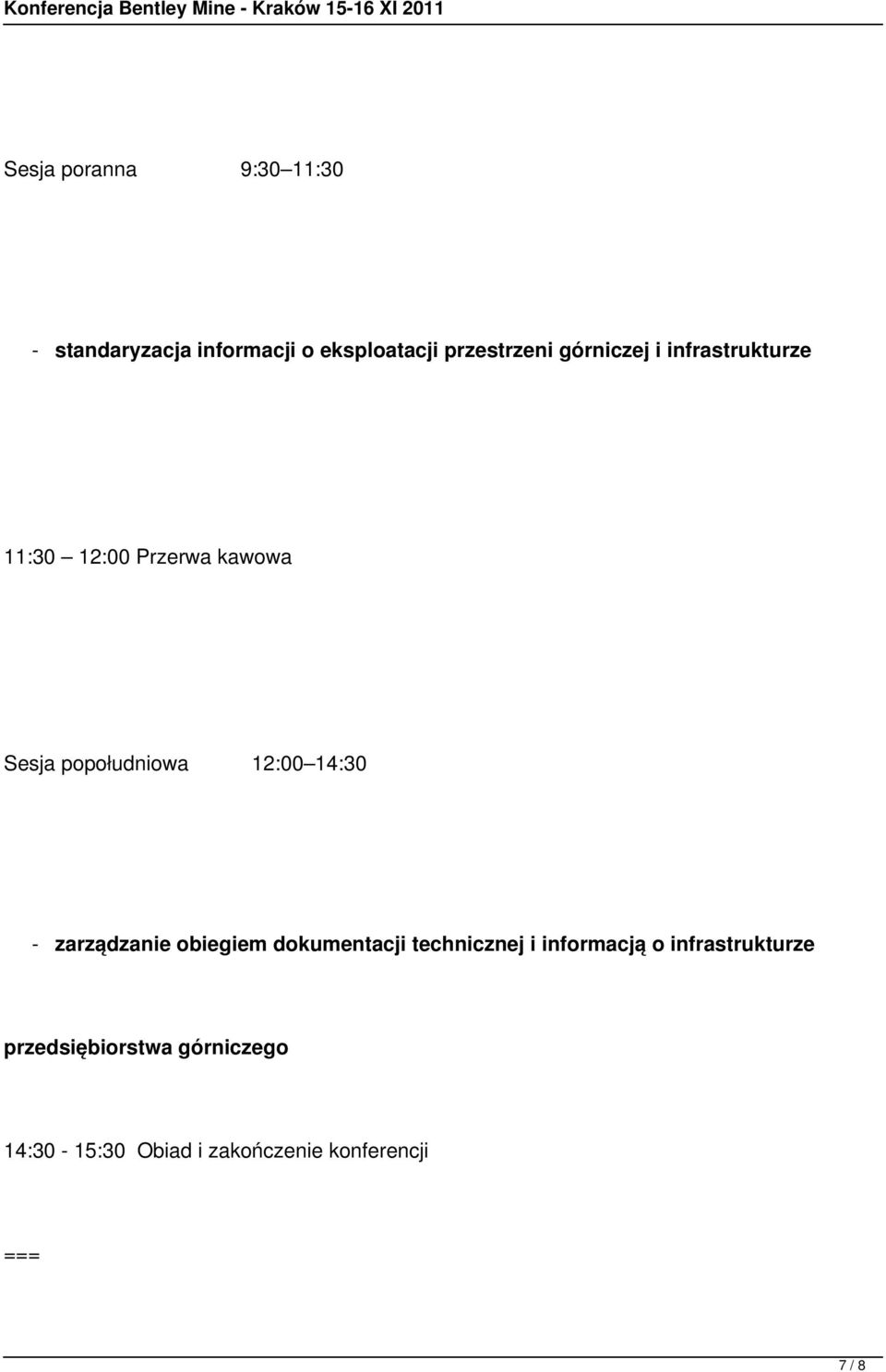 14:30 - zarządzanie obiegiem dokumentacji technicznej i informacją o