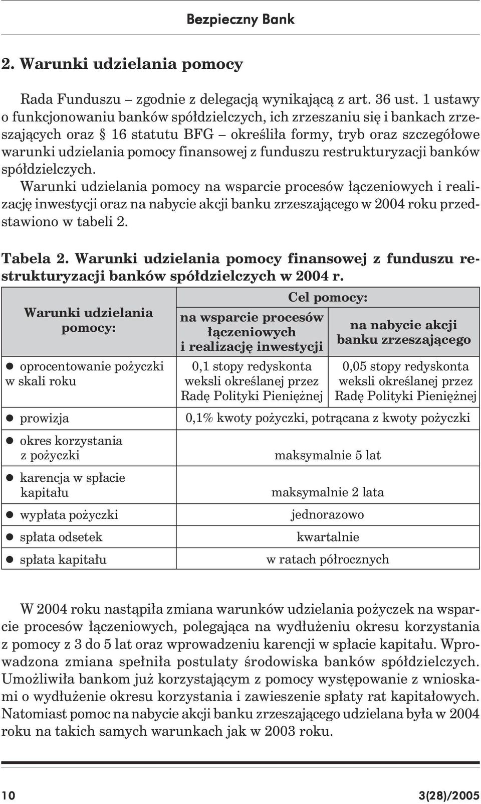 restrukturyzacji banków spółdzielczych.
