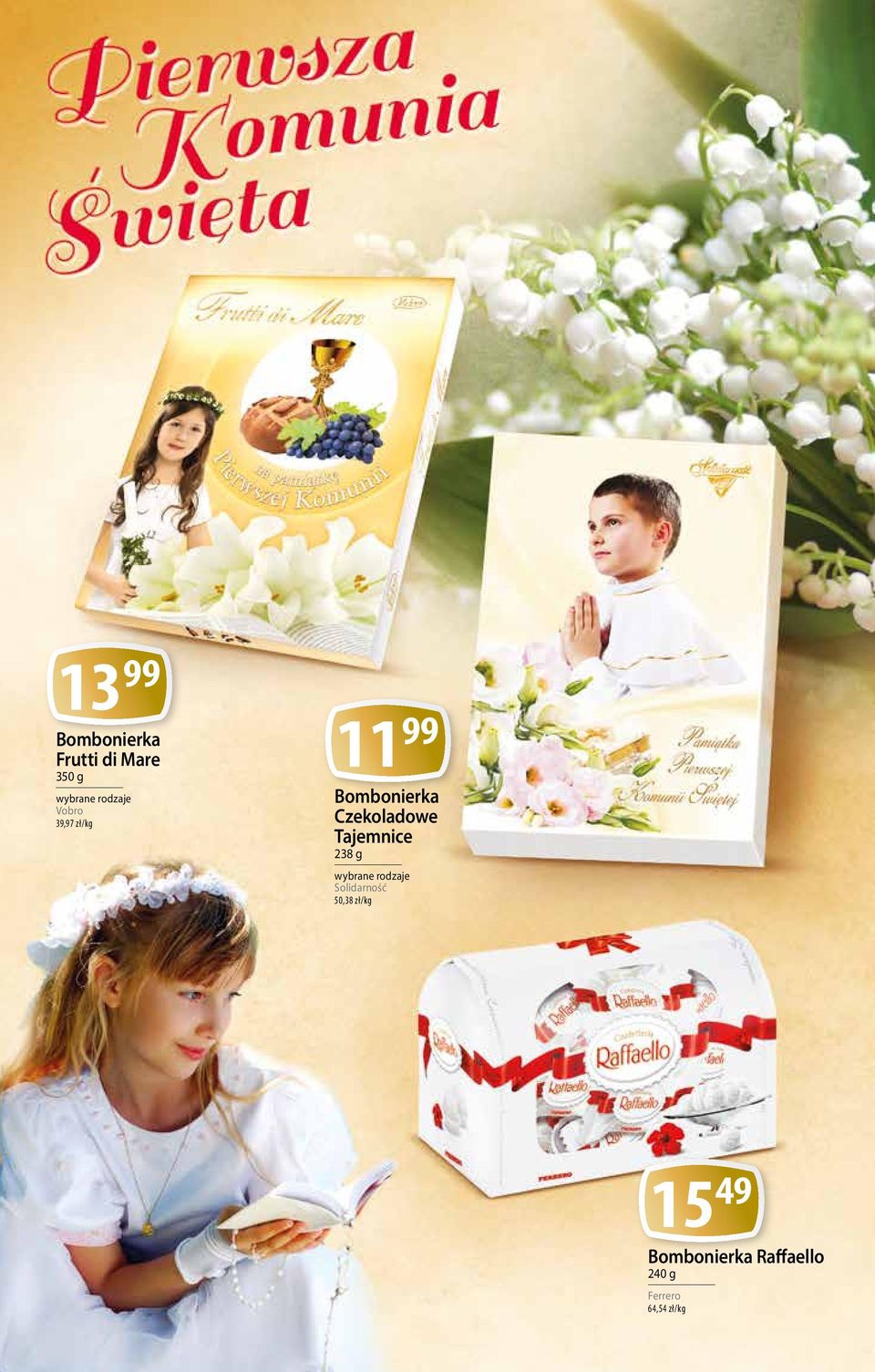 Tajemnice 238 g Solidarność 50,38 zł/kg 15